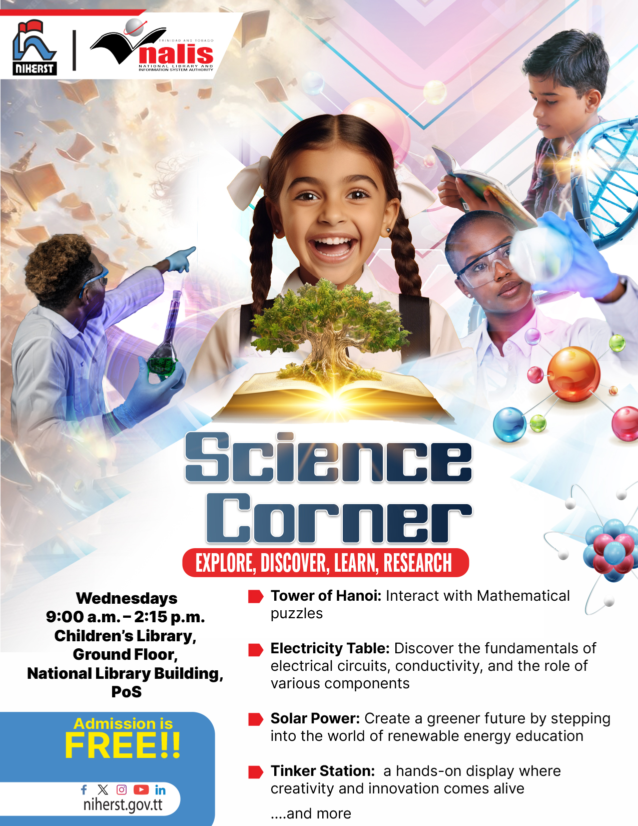 Science corner Flyer